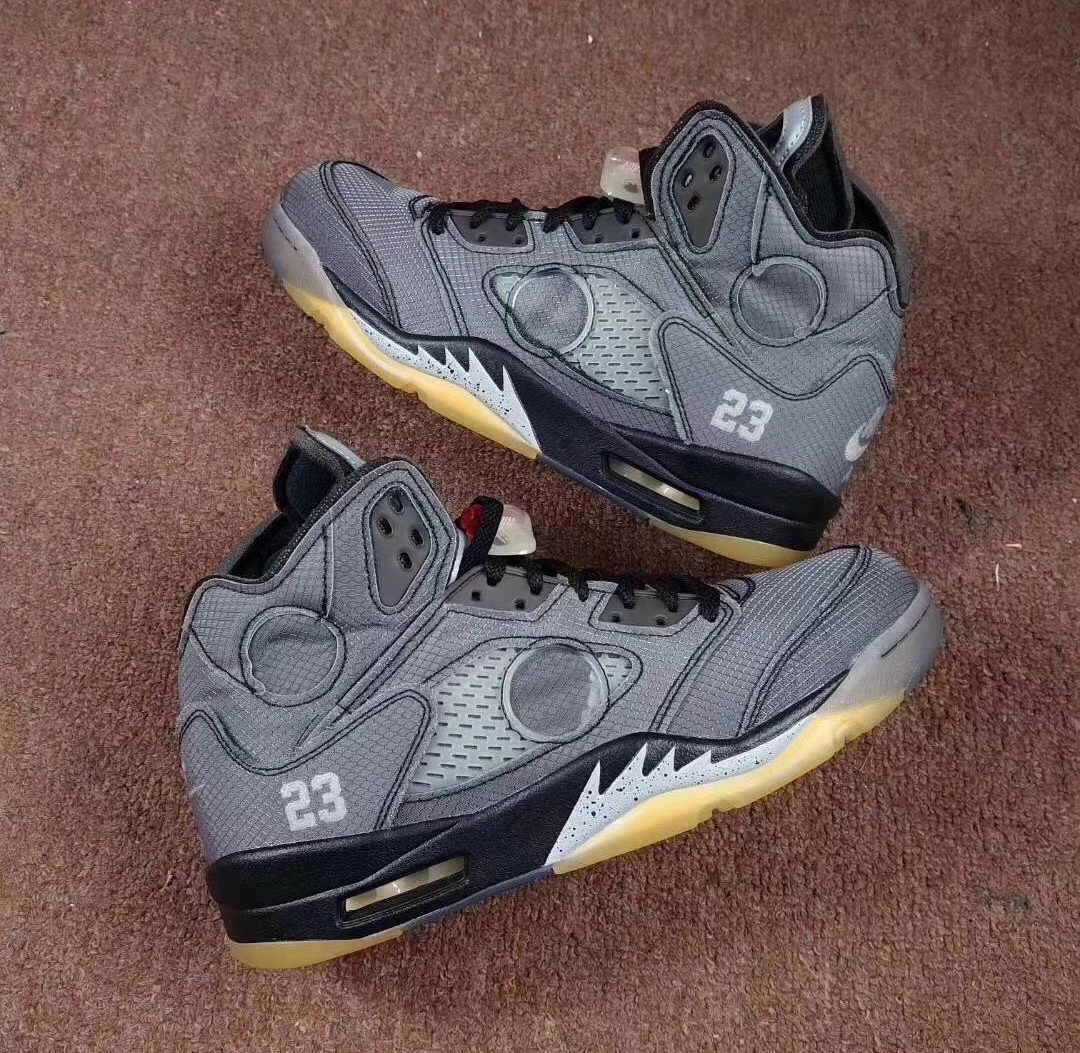 Jordan 5 Retro OFF-WHITE Muslin CT8480-001 review Fidel