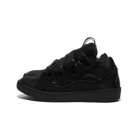Lanvin Curb Sneaker QC （Three colors: black, white and gray）