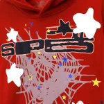 Sp5der World Wide SP5 Hoodie Red