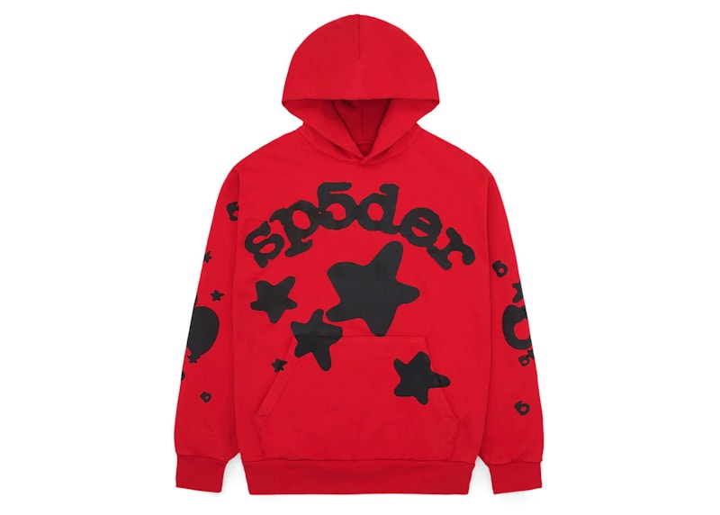 Sp5der Beluga Hoodie Red