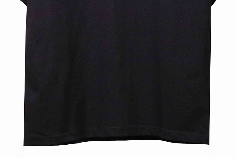 Balenciaga Blurred Coke Printed Short Sleeve Navy