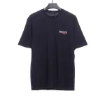Balenciaga Coke Print Short Sleeve Black
