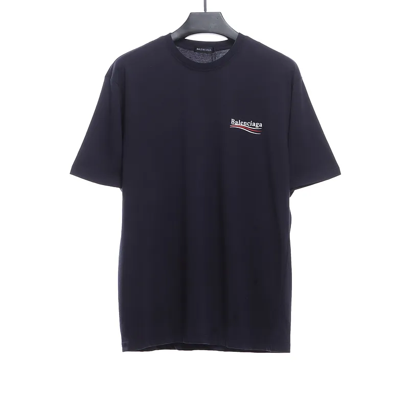 Balenciaga Coke Print Short Sleeve Black