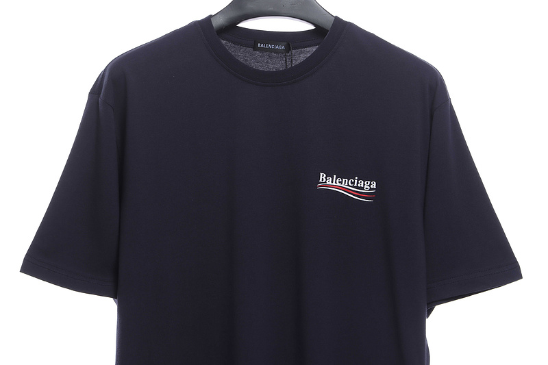 Balenciaga Coke Print Short Sleeve Black