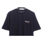Balenciaga Coke Print Short Sleeve Black