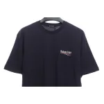 Balenciaga Coke Print Short Sleeve Black