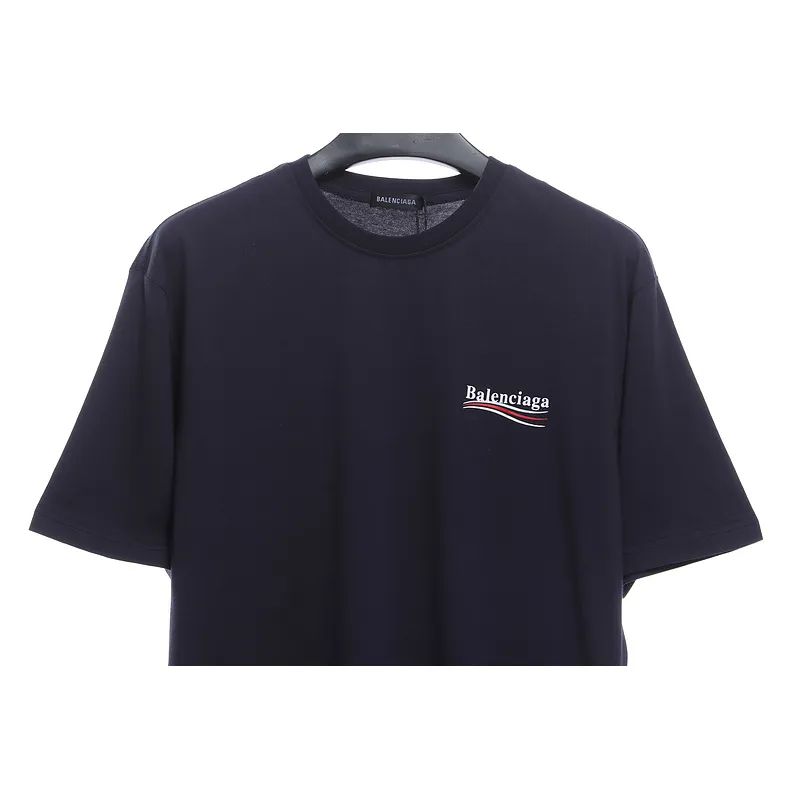 Balenciaga Coke Print Short Sleeve Black