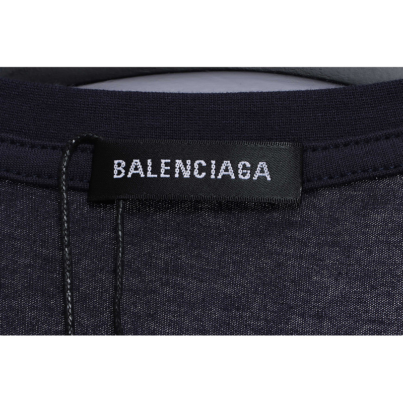 Balenciaga Coke Print Short Sleeve Black
