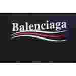 Balenciaga Coke Print Short Sleeve Black