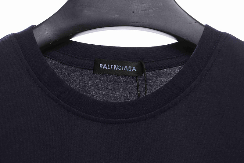 Balenciaga Coke Print Short Sleeve Black