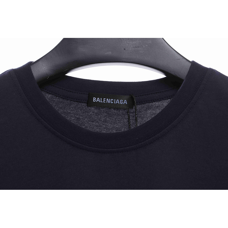 Balenciaga Coke Print Short Sleeve Black