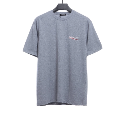 Balenciaga Coke Print Short Sleeve Grey 01