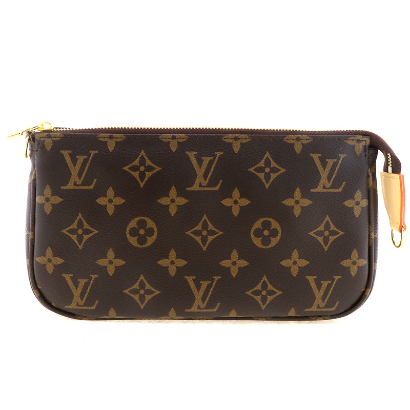 Louis Vuitton Hemp General Old Flower Zipper Underarm Bag