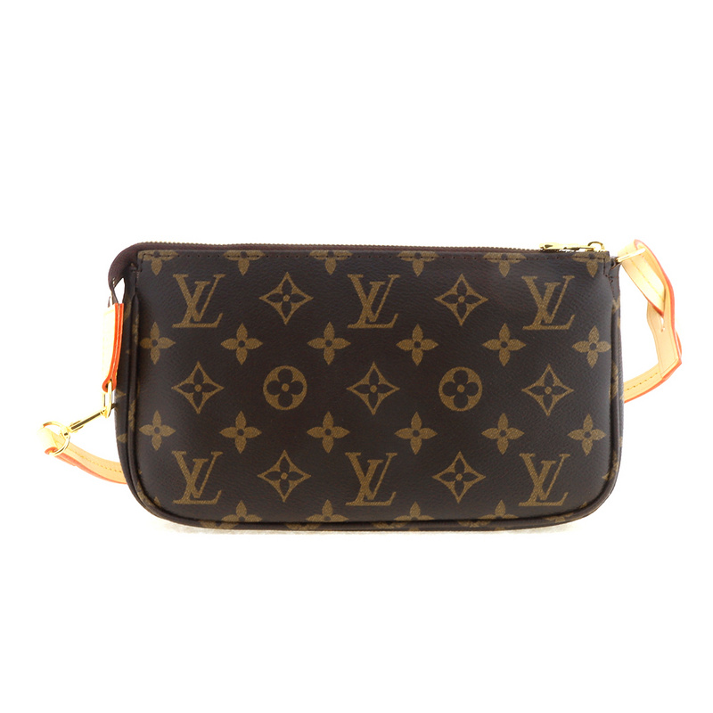 Louis Vuitton Hemp General Old Flower Zipper Underarm Bag