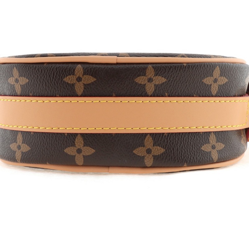 Louis Vuitton Old Flower Round Crossbody Bag Small