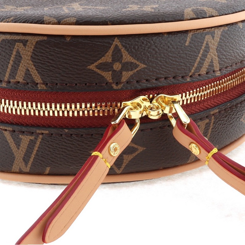 Louis Vuitton Old Flower Round Crossbody Bag Small
