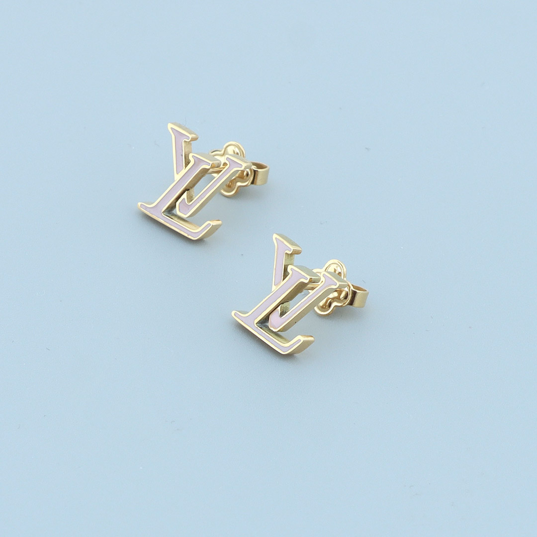 Louis Vuitton Pink Linlang earrings