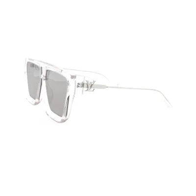 Louis Vuitton Square Acetate Sunglasses Clear 01