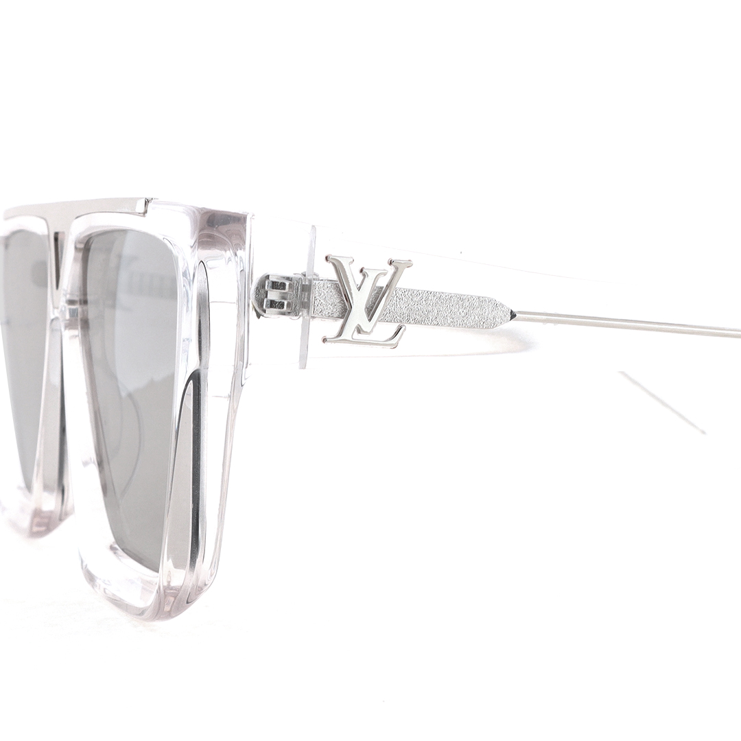 Louis Vuitton Square Acetate Sunglasses Clear