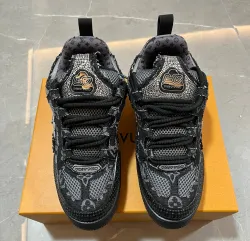 PK God Batch LOUIS VUITTON Swarovski™ crystals Skate Sneakers review J*** 04