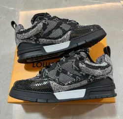 PK God Batch LOUIS VUITTON Swarovski™ crystals Skate Sneakers review J*** 03