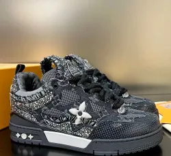 PK God Batch LOUIS VUITTON Swarovski™ crystals Skate Sneakers review J*** 01