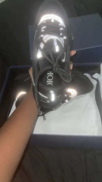 PK God Batch Dior B22 Black Silver 3SN231ZNG_H969 review D*** 03