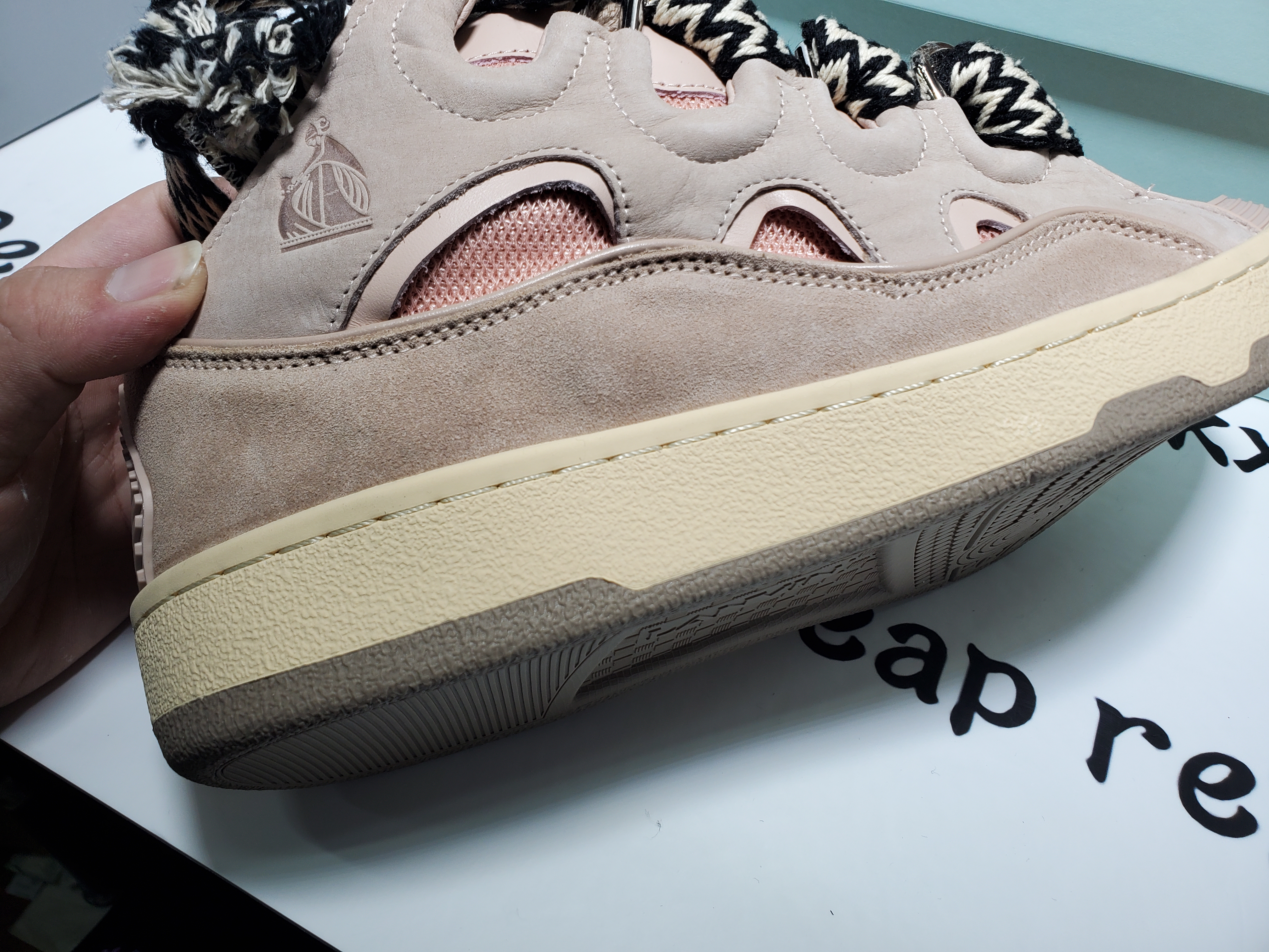 Lanvin Leather Curb Pink FM-SKRK11-DRAG-A2051 review F*** 04
