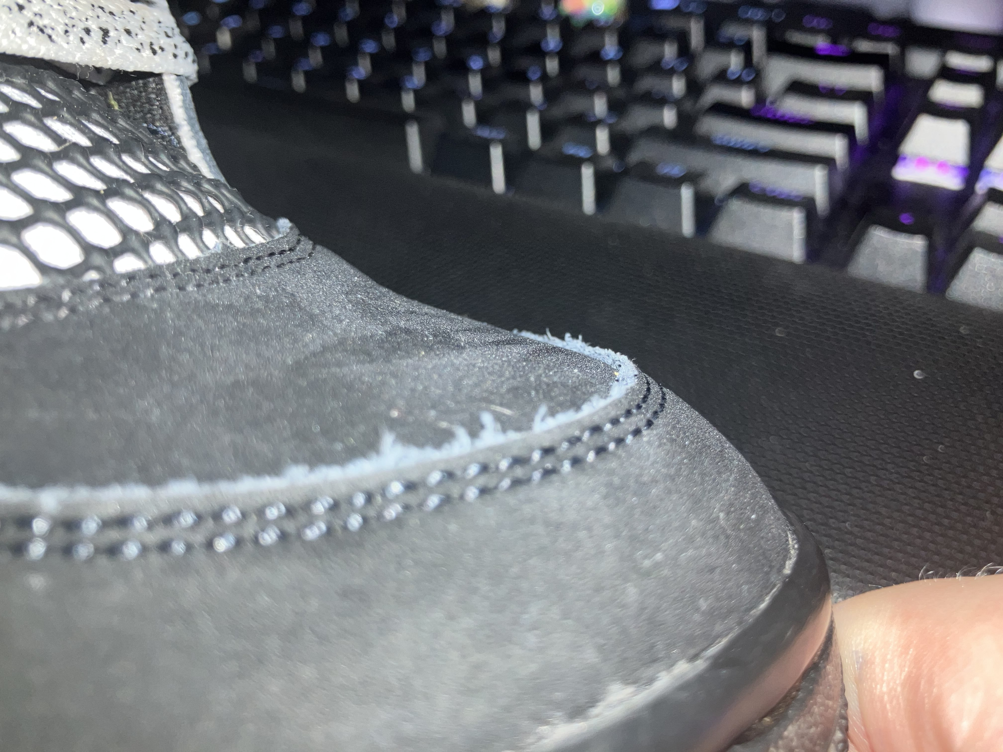 PK God Batch Air Jordan 4 White Thunder FQ8138-001 review T*** 03