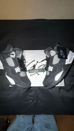 PK God Batch Air Jordan 4 White Thunder FQ8138-001 review RBL adr4L 01