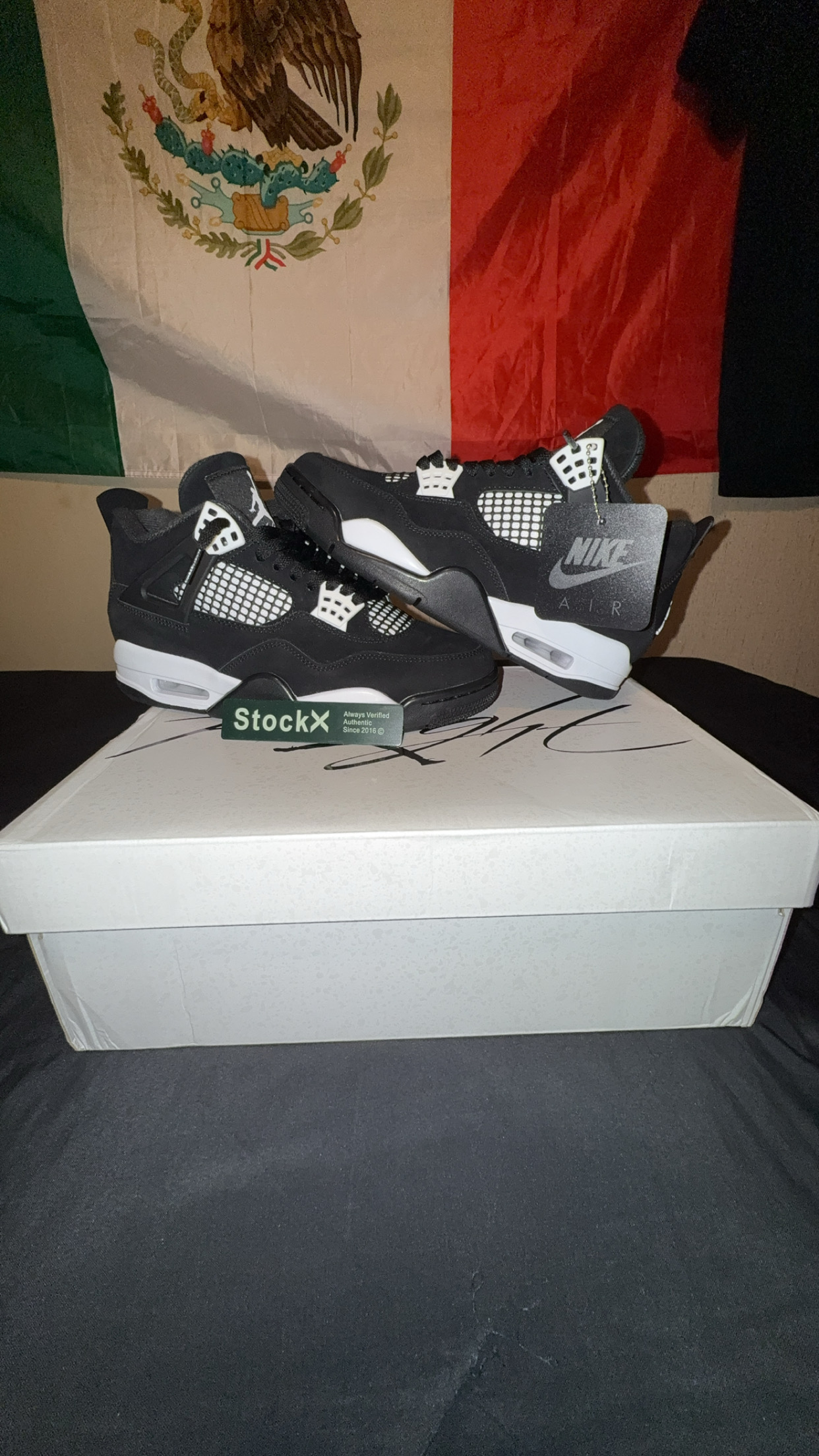 PK God Batch Air Jordan 4 White Thunder FQ8138-001 review RBL adr4L 02