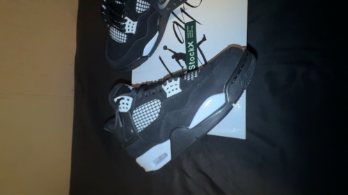 PK God Batch Air Jordan 4 White Thunder FQ8138-001 review RBL adr4L 03
