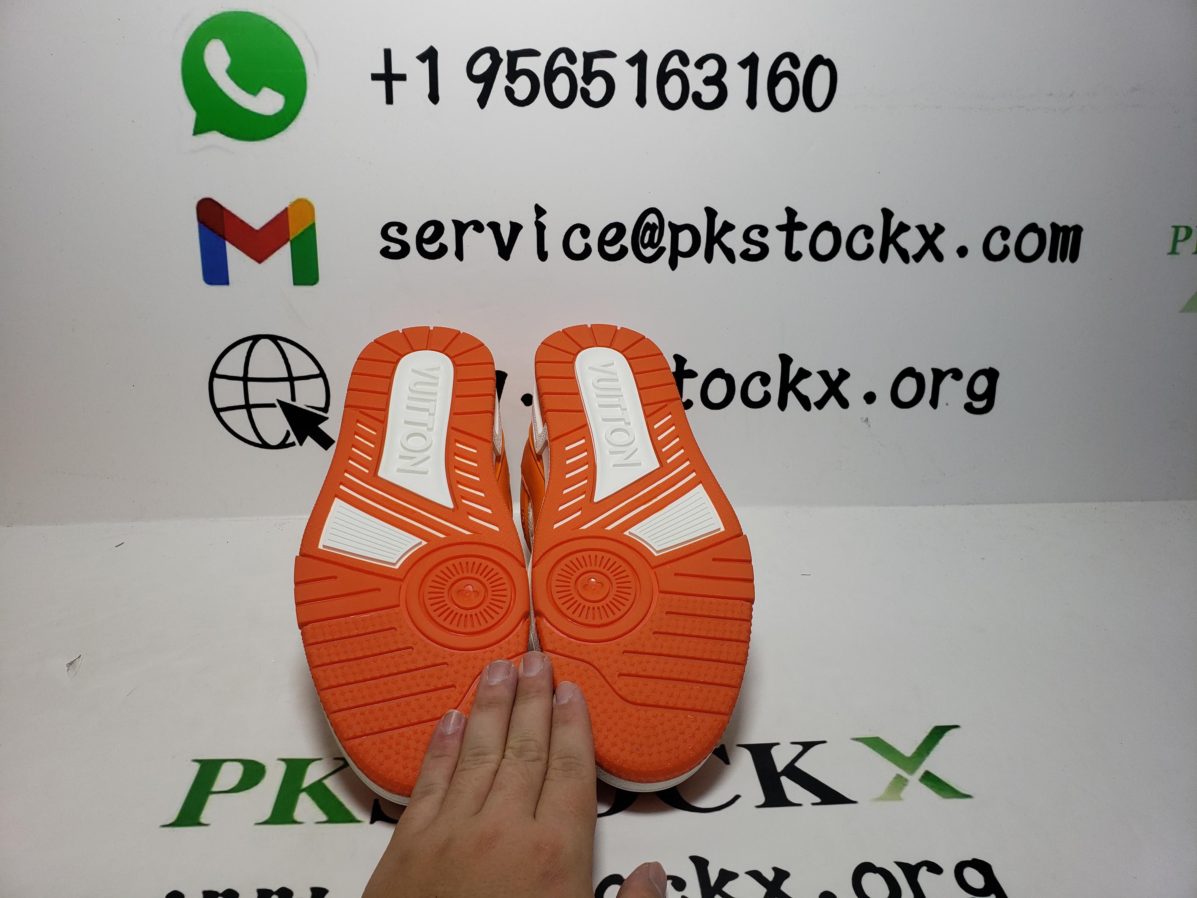 PK God Batch LOUIS VUITTON 20ss Trainer Orange review Ignacio Martinez 01