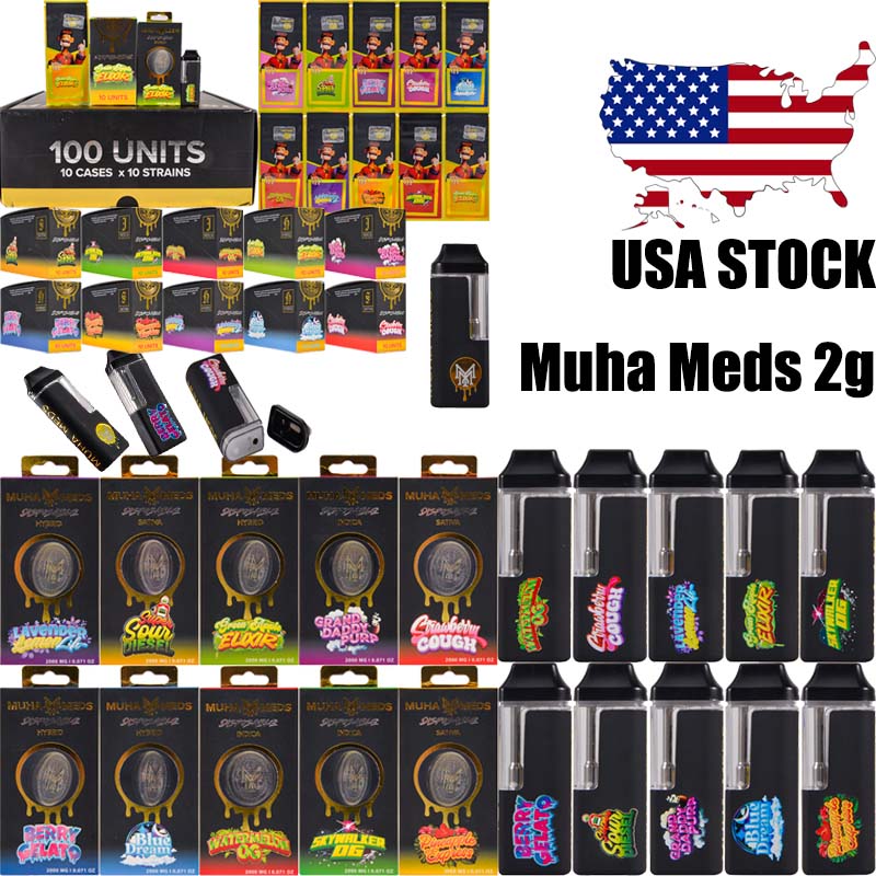 USA Stock muha meds new flavor led