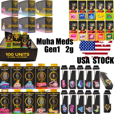 USA Stock Muha Meds Wholesale Gen1 Disposable Vape 2g Empty Pods 02