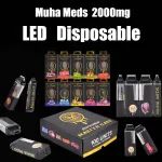 Muha 2g led disposable wholesale