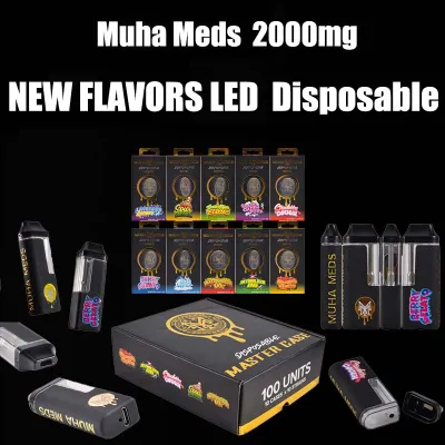 Muha Meds Wholesale 2G LED New Flavors Disposable 02
