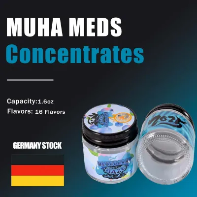  Muha Meds GERMANY stock Wholesale 2025 16oz Concentrates Jars 01