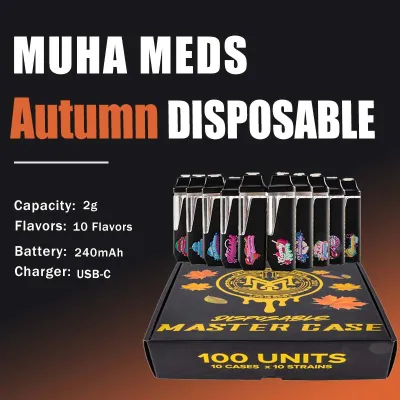 Muha Meds wholesale Fall Edition 2g Autumn Disposable 01