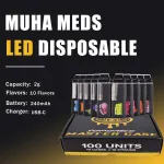 Muha Meds wholesale 2G LED Disposable In Bulk