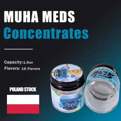 POLAND stock Muha Meds Wholesale 2025 16oz Concentrates Jars 01