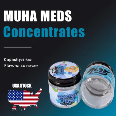 USA stock Muha Meds Wholesale 2025 16oz Concentrates Jars 01