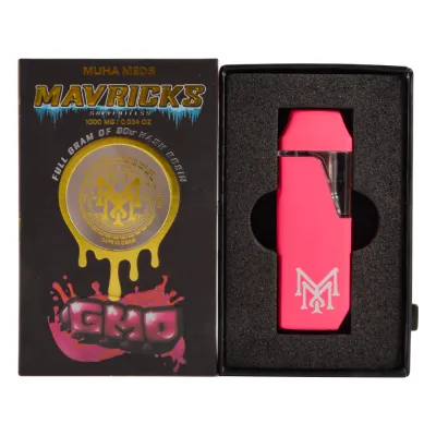 UK Stock  Muha Meds Wholesale Fresh Flavors 1g Mavricks Disposable 02