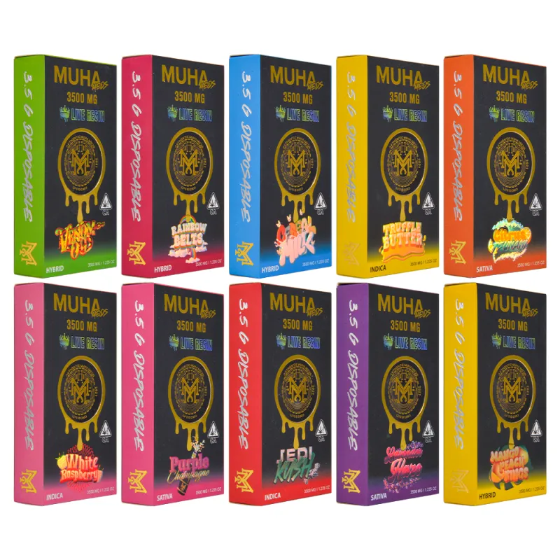 Muha Meds 3.5gram disposable vape