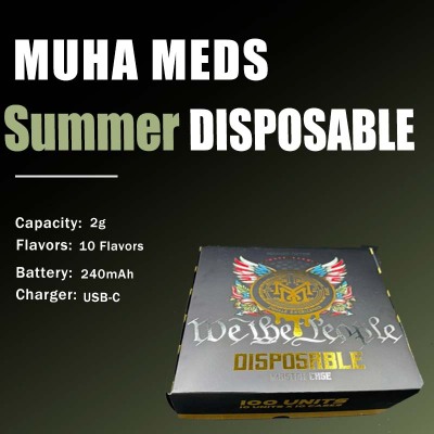 Muha Meds SUMMER EDITION Disposable New York 2g  01