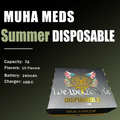 Muha Meds SUMMER EDITION Disposable New York 2g  01