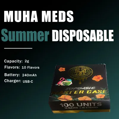  Muha Meds SUMMER EDITION Disposable Coconut 2g  01