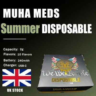 UK STOCK Muha Meds SUMMER EDITION Disposable New York 2g  01