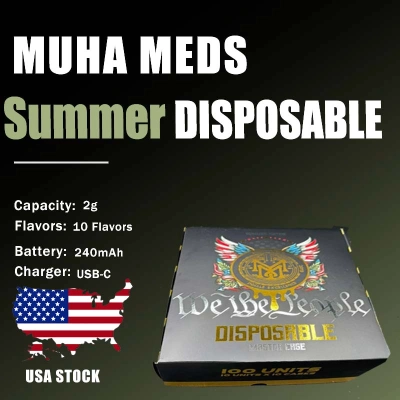 USA STOCK Muha Meds SUMMER EDITION Disposable New York 2g  01