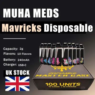 UK Stock Muha Meds Mavericks Disposable 2g 01